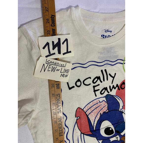 Disney Stitch 626 T-Shirt Adult Unisex Small Locally Famous Tee - Picture 3 of 8